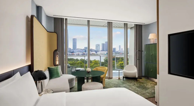 Двухместный номер Standard Waldorf Astoria Shanghai Qiantan
