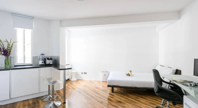 Cosy, Modern Chelsea Studio, Забронировать Отель Отели Лондона 4 звезды, рядом с Эллис Стрит, 4*