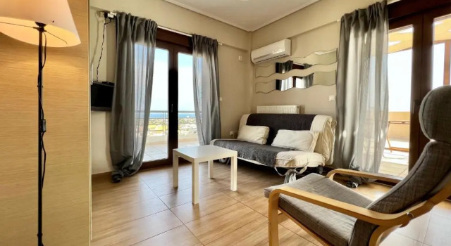 Sunrise Studio with unhindered view to the sea.