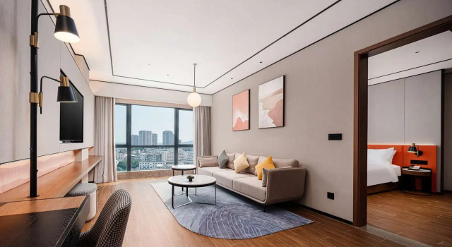 Люкс Deluxe Hilton Garden Inn Anqing Susong