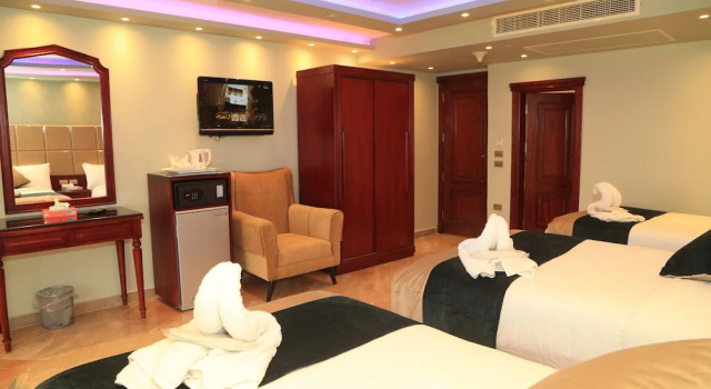 Трёхместный номер Deluxe с балконом Horizon Nile Plaza