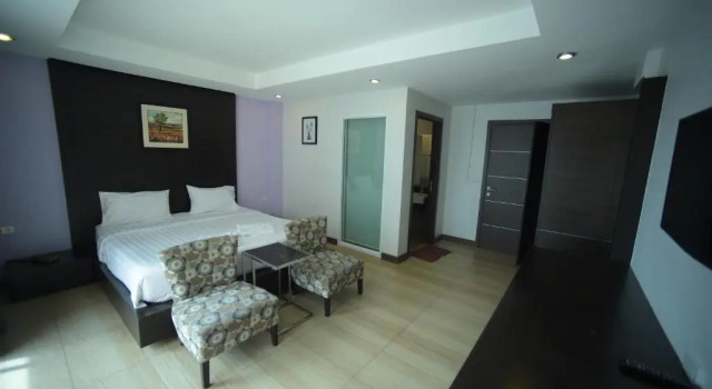 Двухместный номер Deluxe с балконом Villa Navin Beach Resort