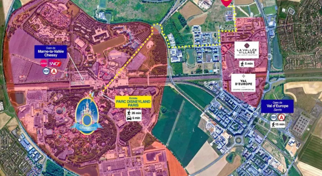 Апартаменты Disneyland-Paris 8pers,Parking, NETFLIX, Wifi