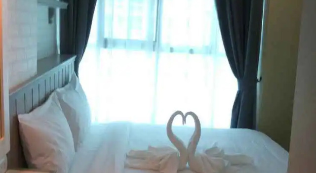 Lumpini Park Beach Jomtien Pattaya Sea View & Pool View Room 1412 (1 Bedroom), Забронировать Апартаменты/квартира Отели Джомтьен-Бич с бассейном, Бассейн