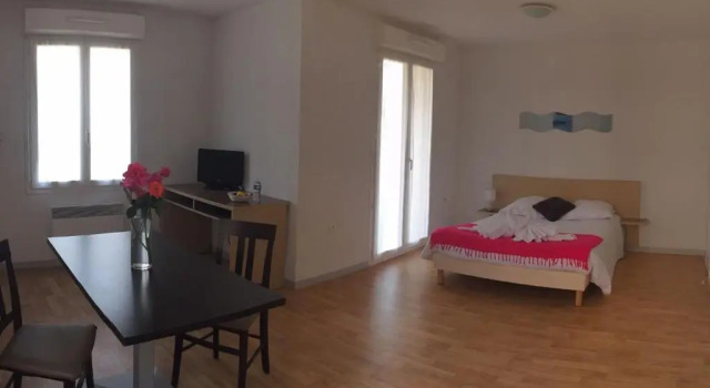 Семейная студия Patio Parc Résidence