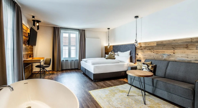 Люкс Deluxe Hotel Zum Stemplinger Hansl