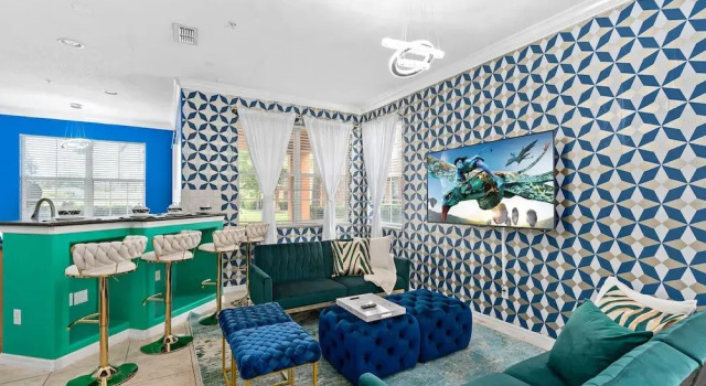 Super Fly- Movie Loft w Recliners Near Disney