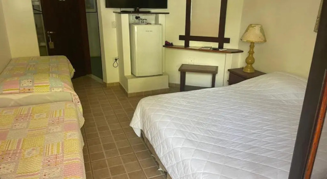 Четырёхместный номер Standard Barequeçaba Praia Hotel