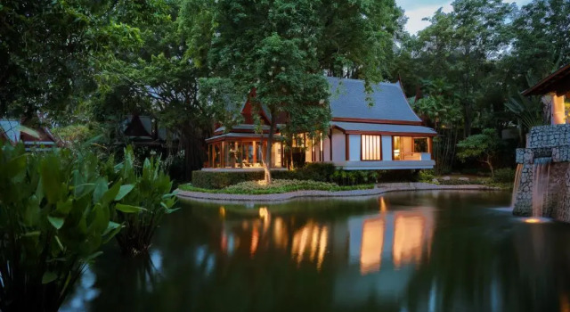 Люкс с видом на сад Chiva-Som International Health Resorts