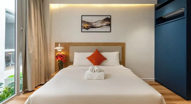 Двухместный номер Deluxe с видом на внутренний двор APEC WANDER HOTEL - Near Pink Church