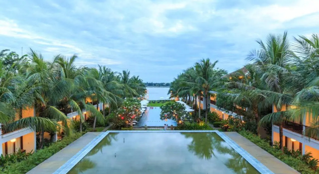 Двухместный номер Standard с балконом Emerald Hoi An Riverside Resort