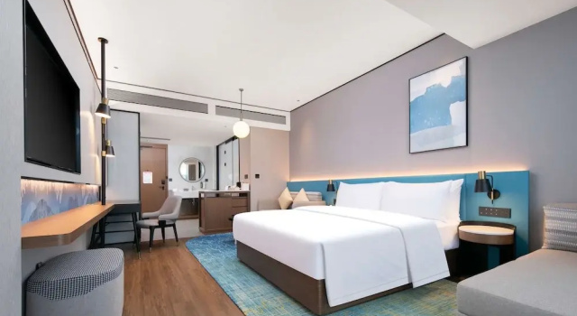 Двухместный номер Deluxe Hilton Garden Inn Handan She County