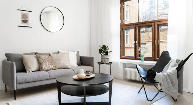 Студия Peaceful courtyard studio in Katajanokka