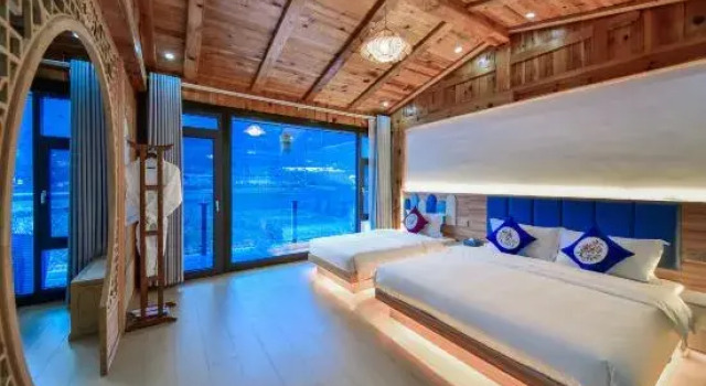 Люкс Executive с красивым видом из окна There is a worry-free inn by the sea (Erhai store)