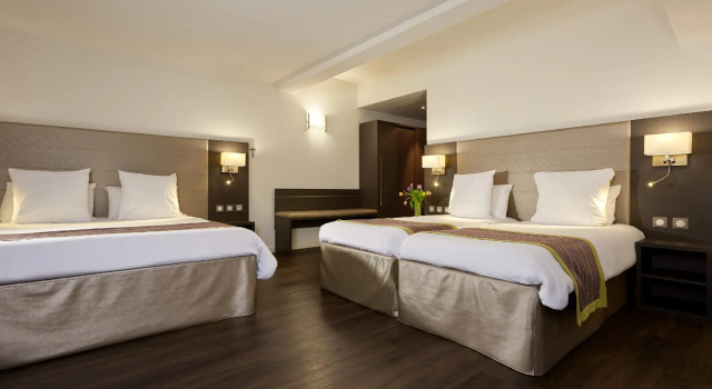 Четырёхместный номер Standard Hôtel Astrid