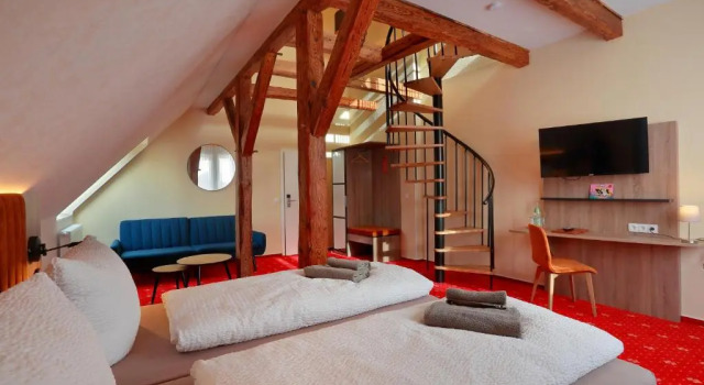Полулюкс с видом на сад Landhotel & Brauhaus Prignitzer Hof