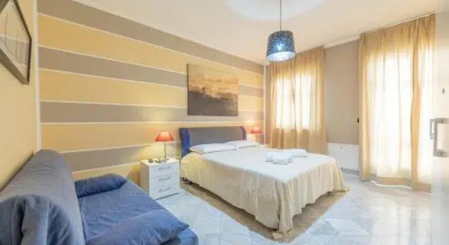 Il terrazzo e l'appartamento diVino