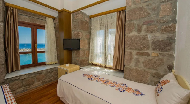 Одноместный номер Standard с видом на море Assos Nazlihan Hotel - Special Class