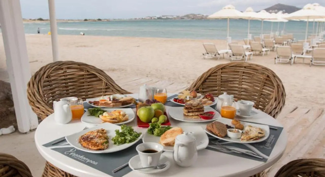 Трёхместный номер Economy с видом на море Ippokampos Beachfront
