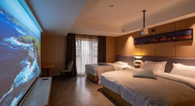 Люкс Youran Xiaoyu Giant Screen Projection Homestay (Vanke Metropolis)