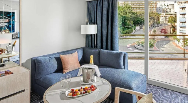 Двухместный номер Hairpin с видом на город Fairmont Monte Carlo