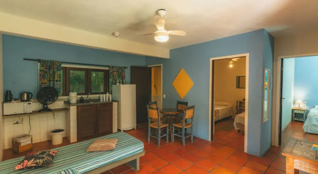 Трёхместный номер Standard Pousada Vila Tamarindo Eco Lodge