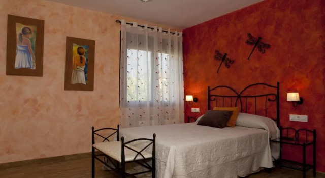 Двухместный номер с видом на горы Casa Rural La Canchalera