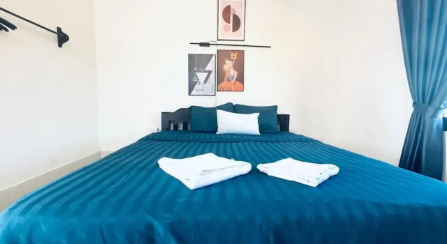 Двухместный номер Standard с видом на окрестности Santara Hostel