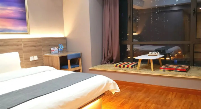 Апартаменты c 1 комнатой с видом на город Xi'an Phoenix Holiday Hotel