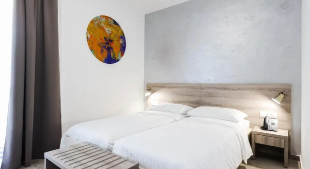 Двухместный номер Standard с частичным видом на море Hotel Lucija