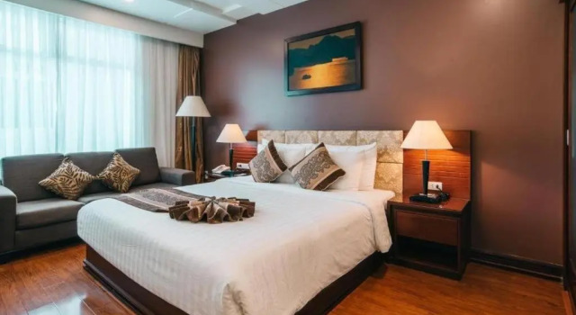 Двухместный номер Deluxe Отель KiN Hotel Thi Sach Edition