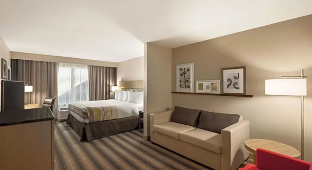 Двухместная студия Country Inn & Suites by Radisson, Michigan City, IN