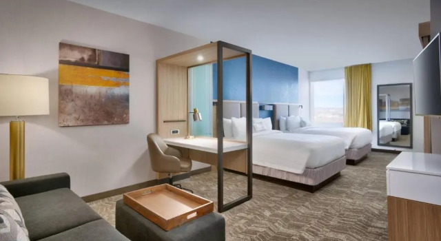 Четырёхместный люкс Springhill Suites by Marriott Colorado Springs North/Air Force Academy