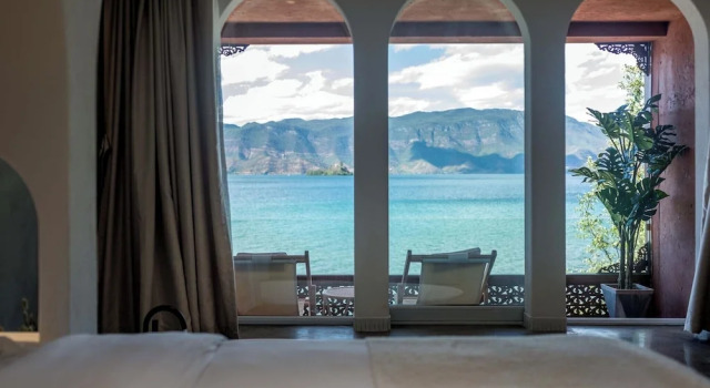 Номер Luxury Lugu Lake And share resort hotel