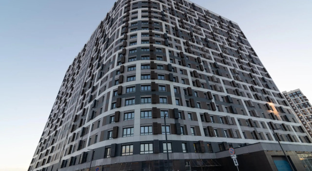 The apartment is located on the Volokolamsk highway 71/22 building 1, Rezervovat Apartmán Levné hotely v Moskva, poblíž Spartak Metro Station