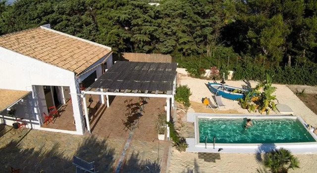 Jabia Beach House, Book Villa Hotels in Sicily with a Pool, Swimming Pool