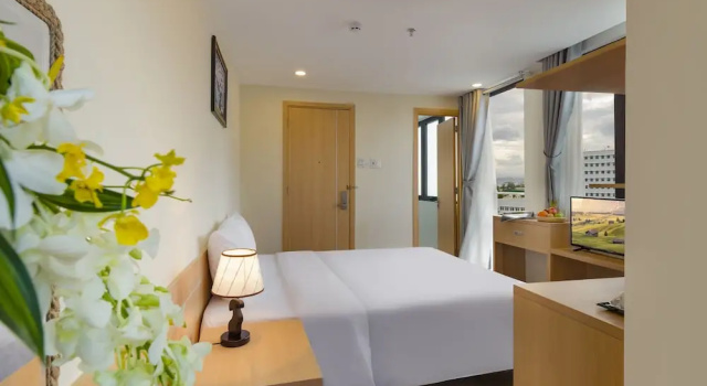 Двухместный номер Deluxe с видом на океан The Swan Nha Trang Hotel