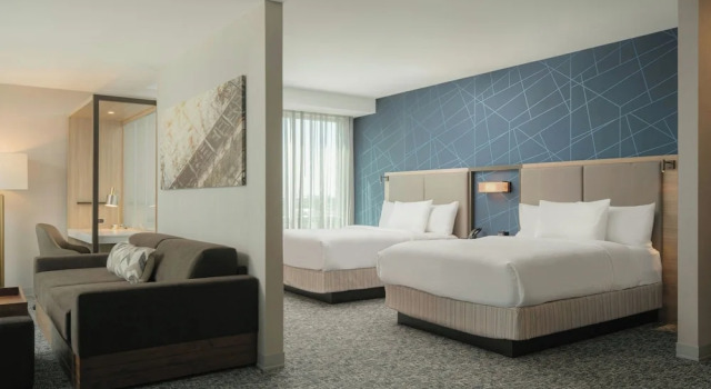 Люкс SpringHill Suites by Marriott Tampa Downtown