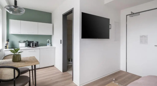 Люкс Economy с видом на реку Limehome Saarbrücken Berliner Promenade