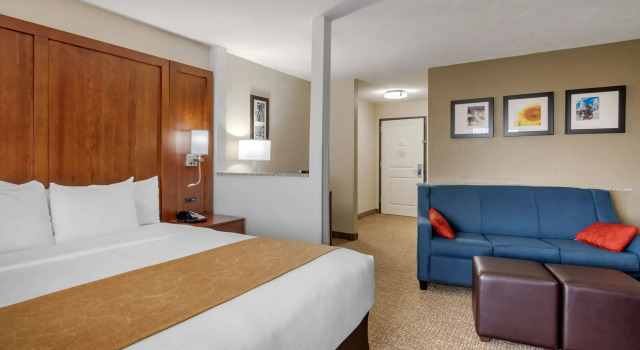 Двухместный люкс Comfort Suites Speedway - Kansas City