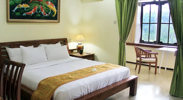 Suite doble De ejecutivo con balcón y con vista al río Puri Bunga Resort & Spa