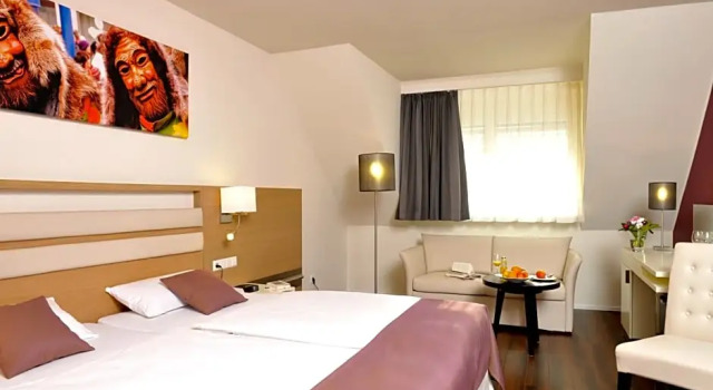 Номер Standard с видом на реку Hotel Goldener Knopf