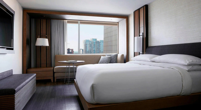 Двухместный клубный номер Standard Charlotte Marriott City Center