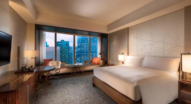 Двухместный номер с видом на город Conrad Tokyo