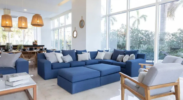 Spectacular Beachfront Garden House at Tres Mares, Rezerwuj Apartament Apartamenty w Jalisco, Apartament