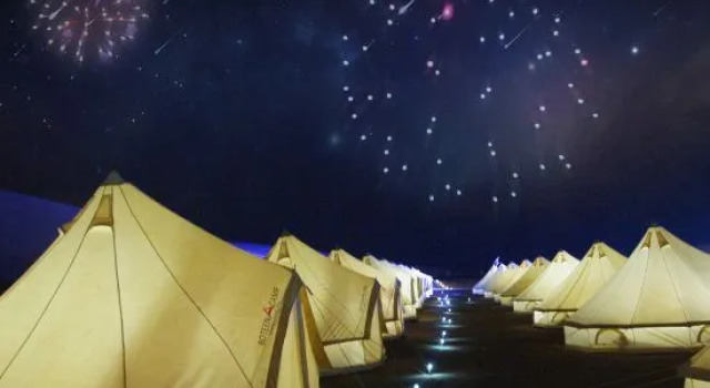 Shapotou No.66 Desert Camping hotel, Book Campingplads Hoteller i Zhongwei med pool, Swimmingpool