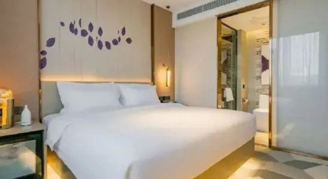 Двухместный люкс Standard Lavande Hotel(Double Pagoda Temple North Qi Mural Museum shop)