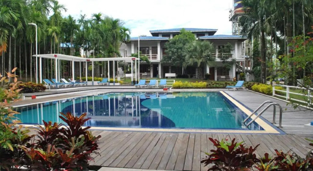 Номер Standard с видом на бассейн Myanmar Life Hotel