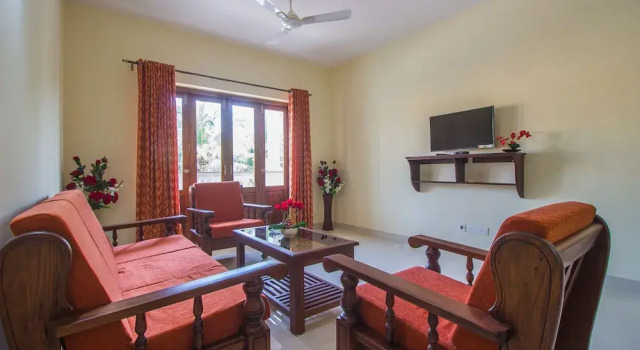 OYO 22843 Home Elegant 1bhk Varca, Rezerwuj Apartament Hotele w Varca z parkingiem, Parking