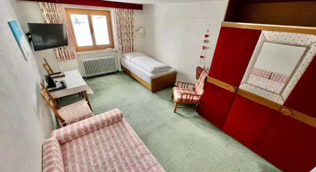 Номер Standard с видом на горы Haus Schrofenstein